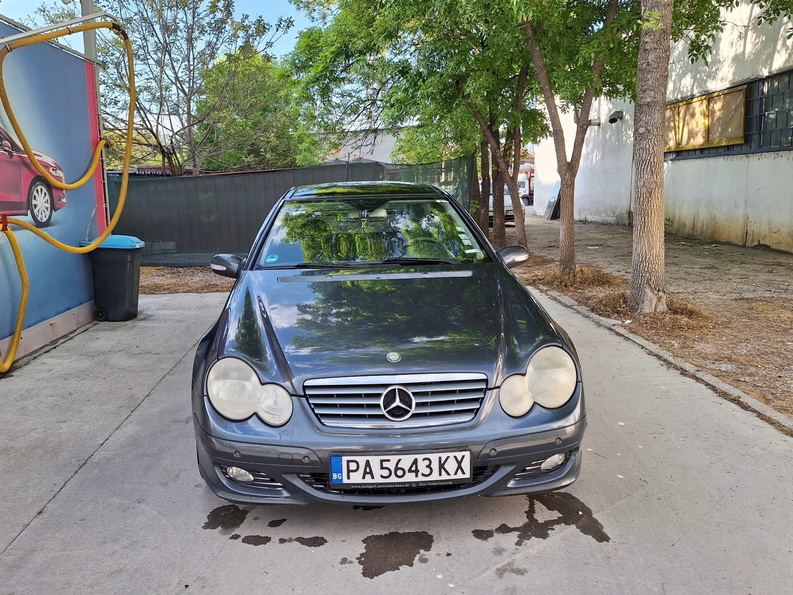 Mercedes-Benz C 180 Mercedes C180 Kompressor W203 Coupe, 2005, снимка 2 - Автомобили и джипове - 55689048