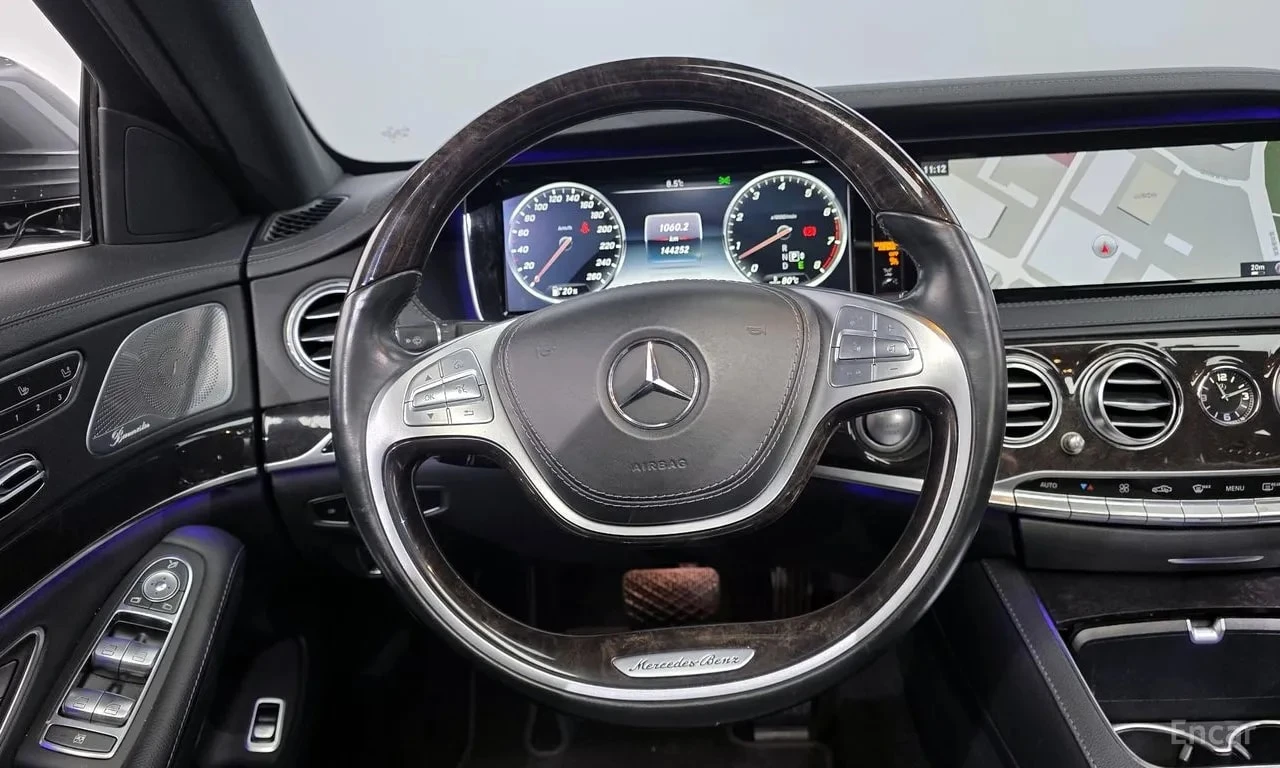 Mercedes-Benz S 400 ДИСТРОНИК * ОБДУХВАНЕ * HEAD-UP * BURMESTER, снимка 13 - Автомобили и джипове - 55886515