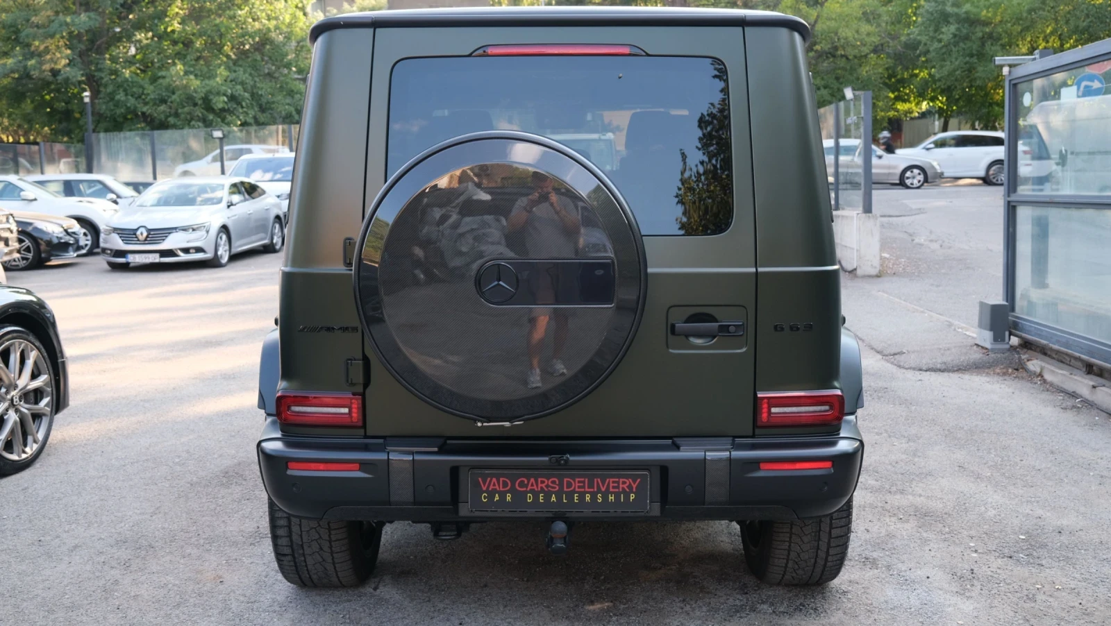 Mercedes-Benz G 63 AMG OLIVE MAGNO/FULL CARBON/PPF/A22/TV/SUPERIOR, снимка 5 - Автомобили и джипове - 56131660
