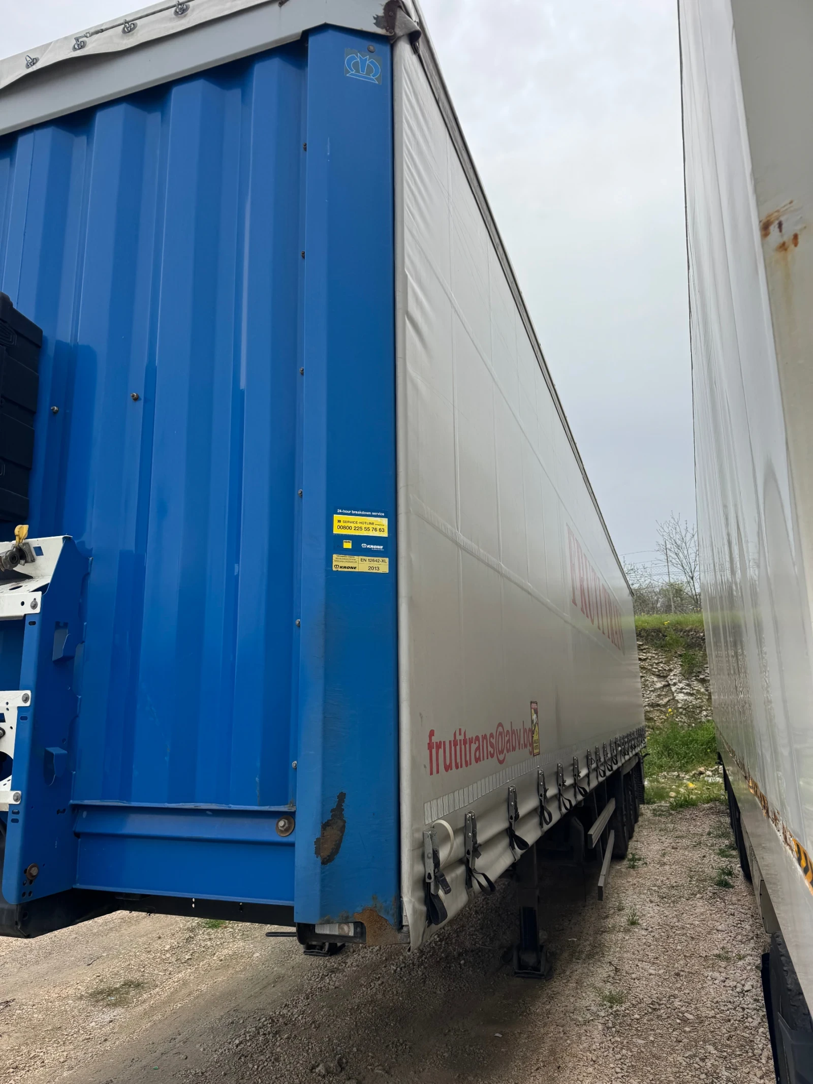 Полуремарке Krone, снимка 3 - Ремаркета - 54216747