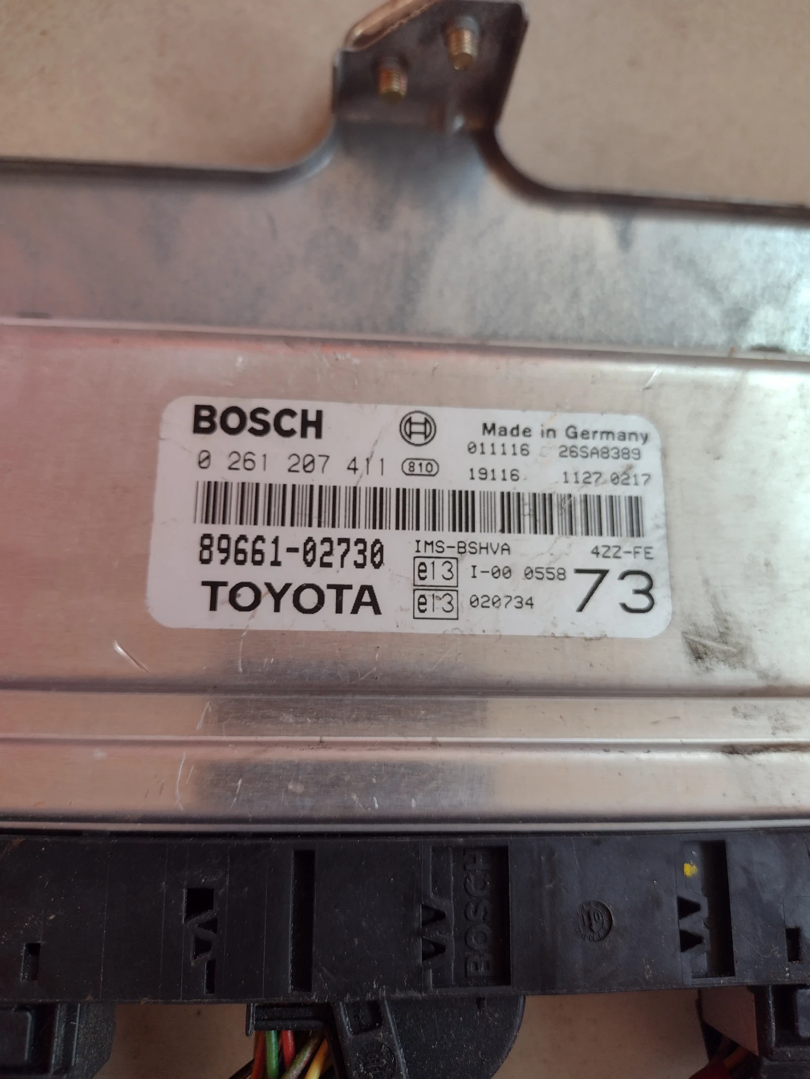 89661-02730 �������� ��������  TOYOTA COROLLA E12  Bosch 0261207411 | Mobile.bg � ����������� 2