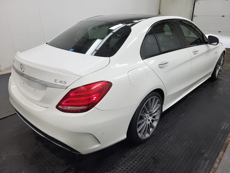Mercedes-Benz C 43 AMG * C43/ AMG/4MATIC/ PANOROOF/ CAMERA/ LEATHER/ * CA, снимка 4 - Автомобили и джипове - 52846138
