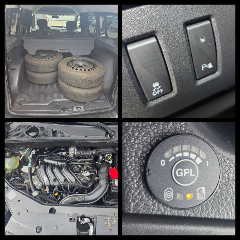 Dacia Dokker 1.6 SCe Benzin/LPG Comfort/Navi/Камера, снимка 17 - Автомобили и джипове - 52996793