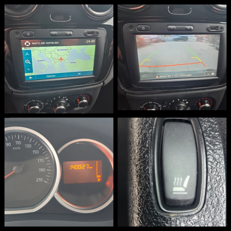 Dacia Dokker 1.6 SCe Benzin/LPG Comfort/Navi/Камера, снимка 12 - Автомобили и джипове - 52996793