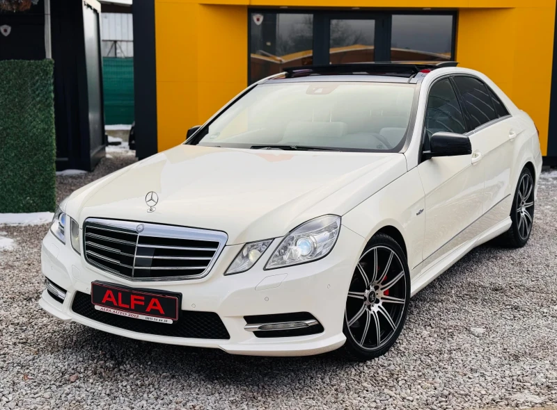 Mercedes-Benz E 350 d/AMG/ПАНО+ KAMEРА+ ДИСТОНИК+ НАДУВАНЕ/Б.ПЕРЛА/НОВ, снимка 3 - Автомобили и джипове - 53045468
