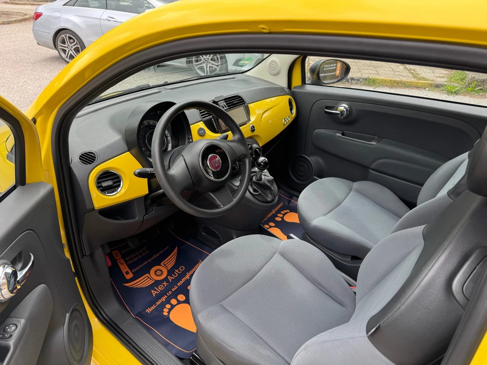 Fiat 500 1.3 Multijet / ОБСЛУЖЕН / ВСИЧКО ПЛАТЕНО / ЛИЗИНГ - изображение 8