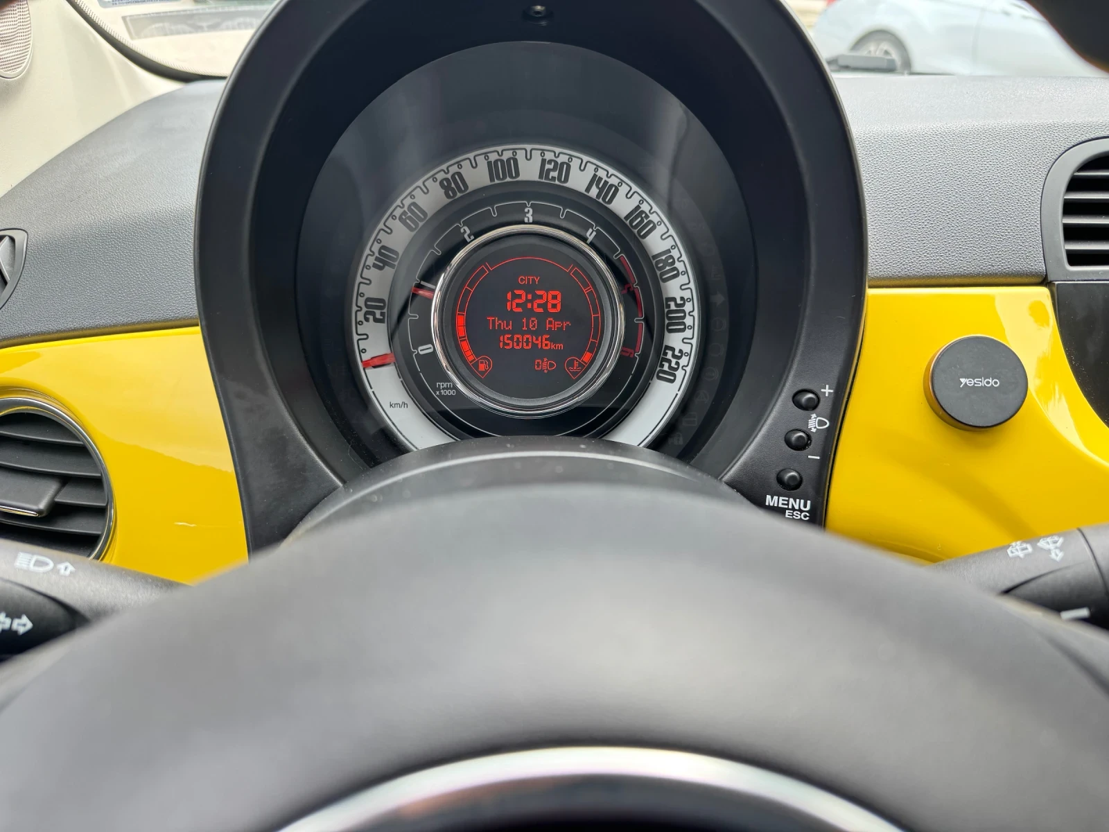 Fiat 500 1.3 Multijet / ОБСЛУЖЕН / ВСИЧКО ПЛАТЕНО / ЛИЗИНГ - изображение 10