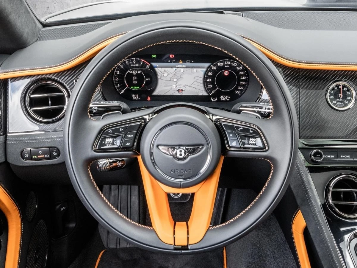 Bentley Continental gt SPEED V8 HYBRID BLACKLINE CARBON NAIM MATT | Mobile.bg   11