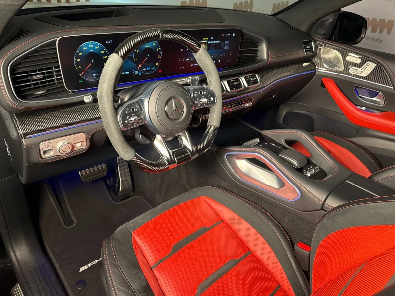 Mercedes-Benz GLE 63 S AMG * Coupe* Carbon* Burmester* HuD* Pano, снимка 7 - Автомобили и джипове - 51297337