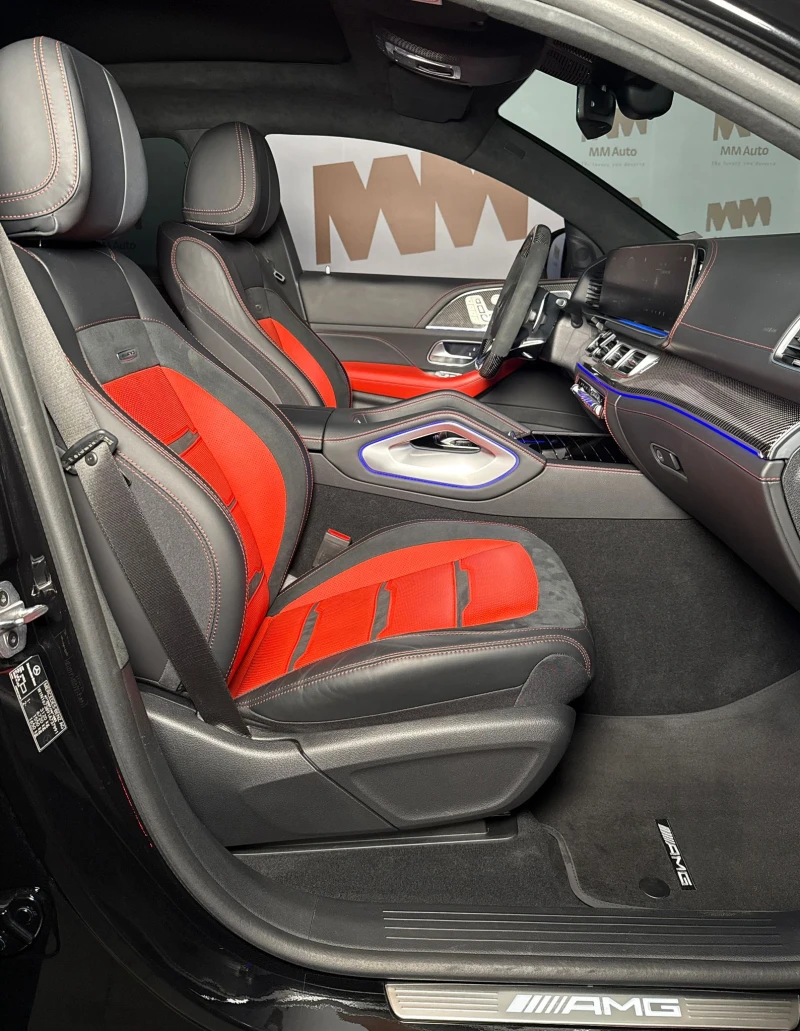 Mercedes-Benz GLE 63 S AMG * Coupe* Carbon* Burmester* HuD* Pano, снимка 9 - Автомобили и джипове - 51297337