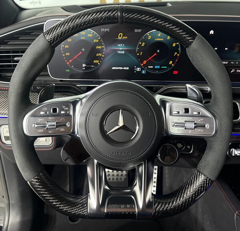 Mercedes-Benz GLE 63 S AMG * Coupe* Carbon* Burmester* HuD* Pano, снимка 12 - Автомобили и джипове - 51297337
