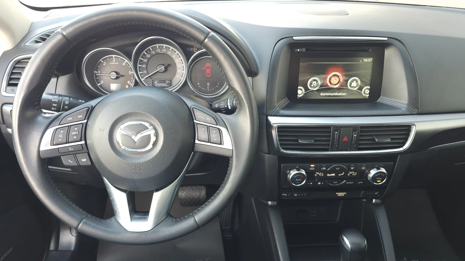 Mazda CX-5 Germany* Sport-Line* Aut.* 4x4* LED* Kam.* Euro6, снимка 15 - Автомобили и джипове - 55392662