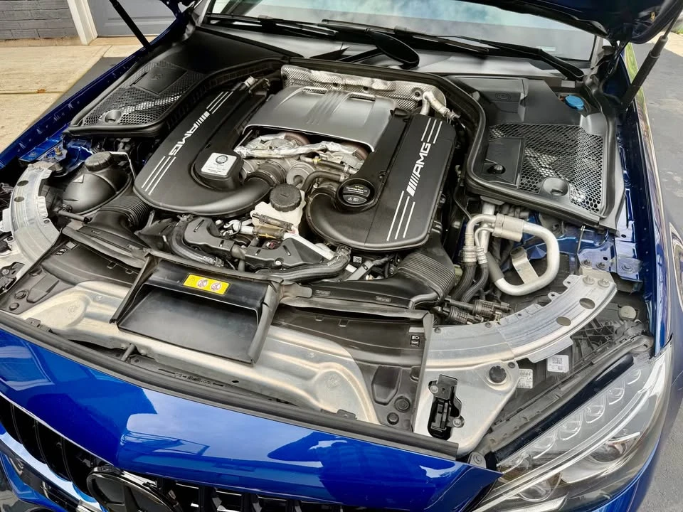 Mercedes-Benz C 63 AMG * S* STAGE 2* NO ACCIDENT* CARBON* CERAMIC* , снимка 9 - Автомобили и джипове - 54030792