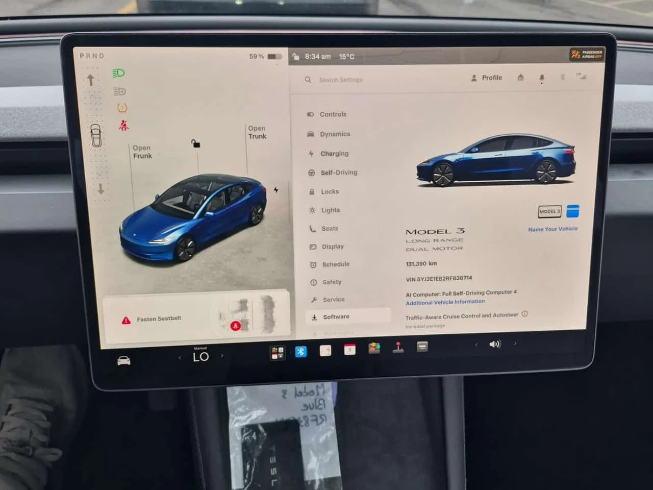 Tesla Model 3 Awd Long Range / Carfax / ����������  | Mobile.bg � ����������� 9