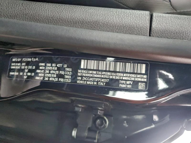 Jeep Renegade 2.4L 4 Front-wheel Drive, снимка 5 - Автомобили и джипове - 53120781