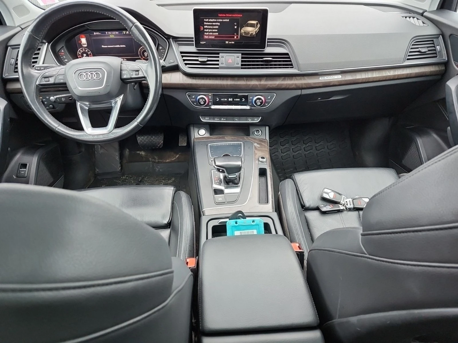 Audi Q5 М.ТОЧКА* ОБДУХ* КАМЕРА* KEYLESS, снимка 10 - Автомобили и джипове - 54417557