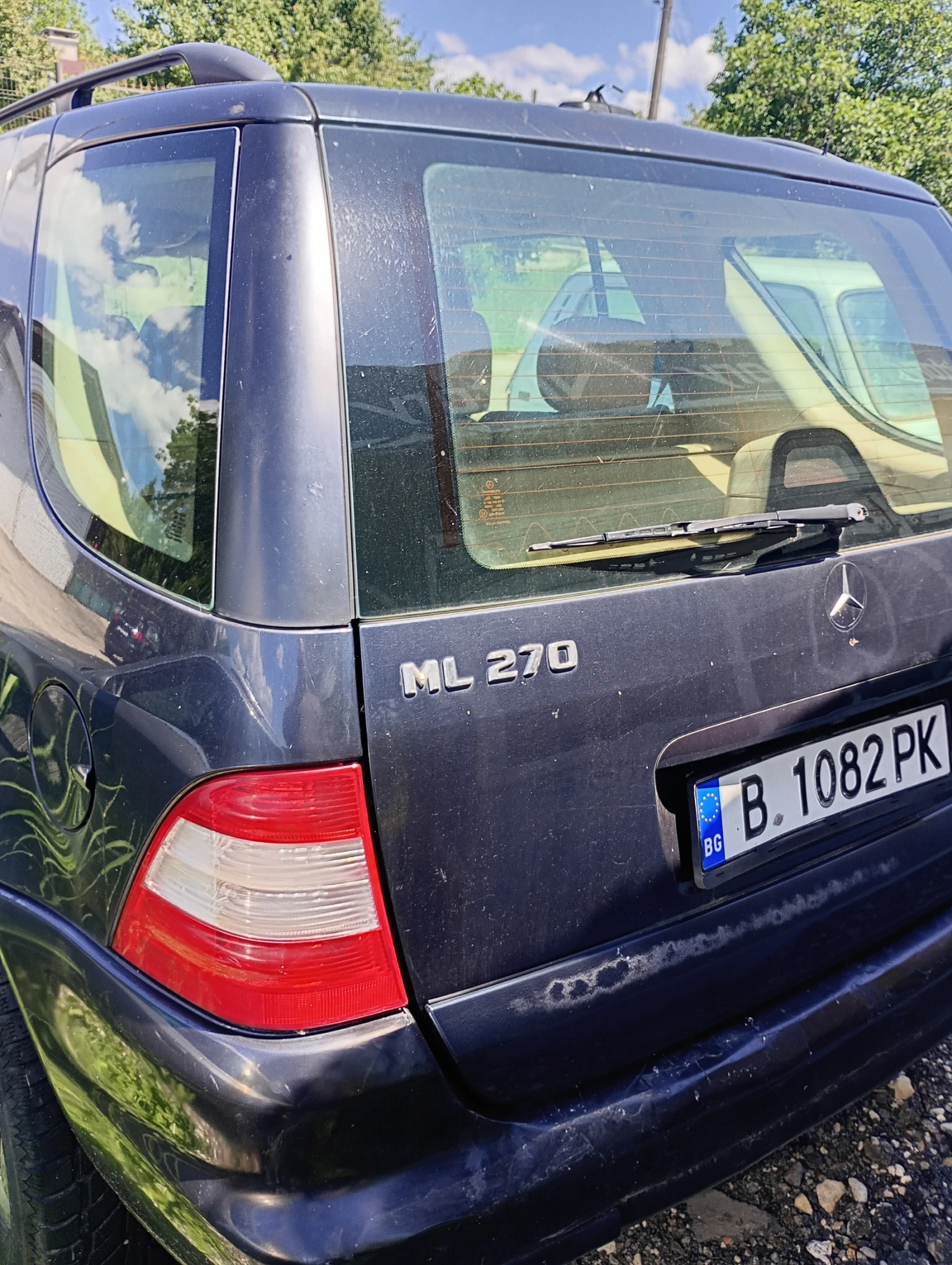 Mercedes-Benz ML 270, снимка 4 - Автомобили и джипове - 55811970