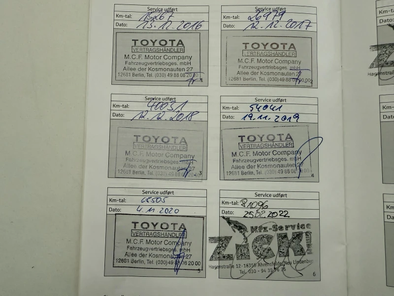 Toyota Avensis 1.8I* СЕРВИЗНА КНИЖКА* ПЪЛНА  ИСТОРИЯ В ТОЙОТА, снимка 16 - Автомобили и джипове - 51119143