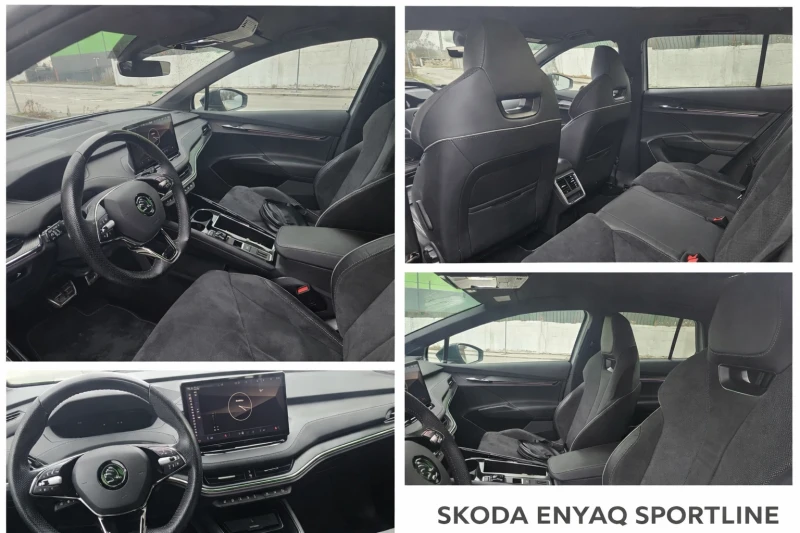 Skoda Enyaq Sportline, снимка 16 - Автомобили и джипове - 53296472