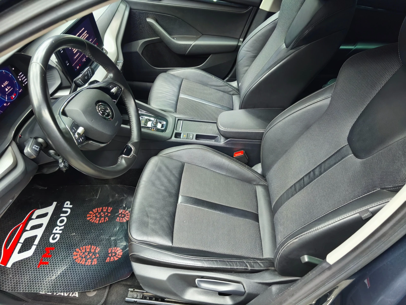 Skoda Octavia 1.5G-Tec* VURTUAL COCKPIT* LED* МЕТАН - изображение 8