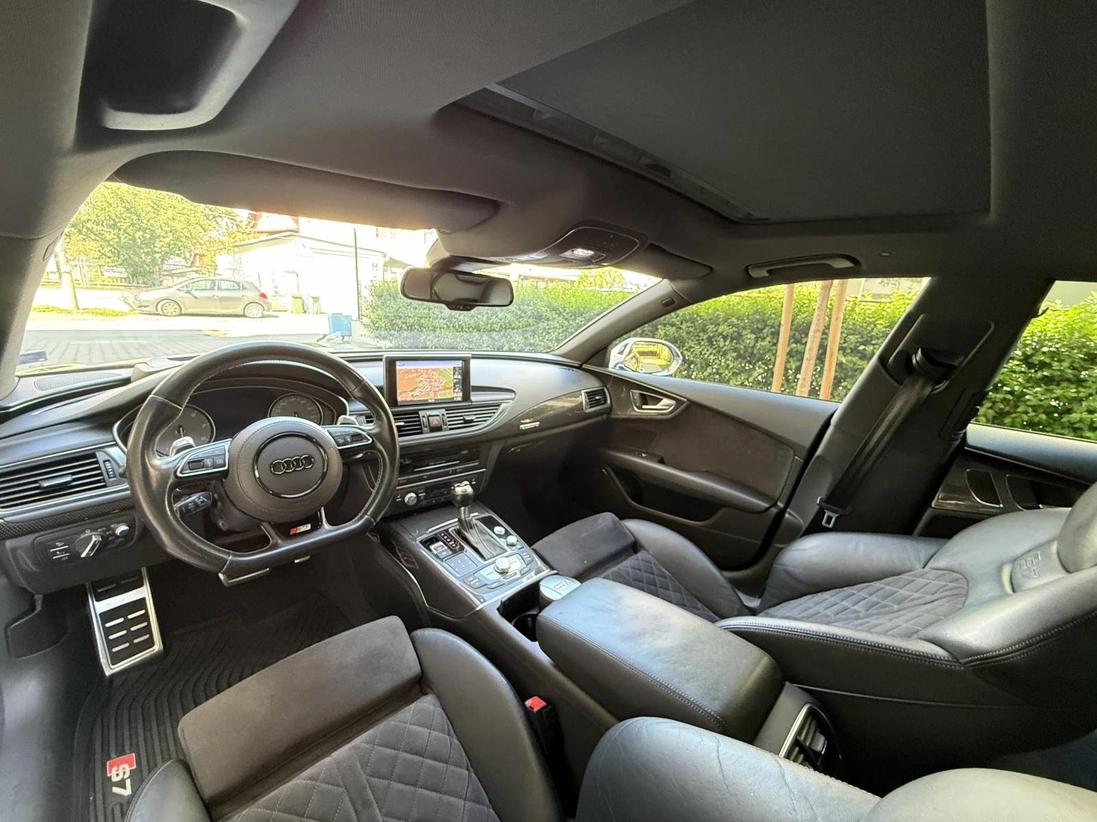 Audi S7 //S+ //4.0BiTurbo-ШВЕЙЦАРИЯ-FULL-LED-FULL-FULL, снимка 9 - Автомобили и джипове - 55224197