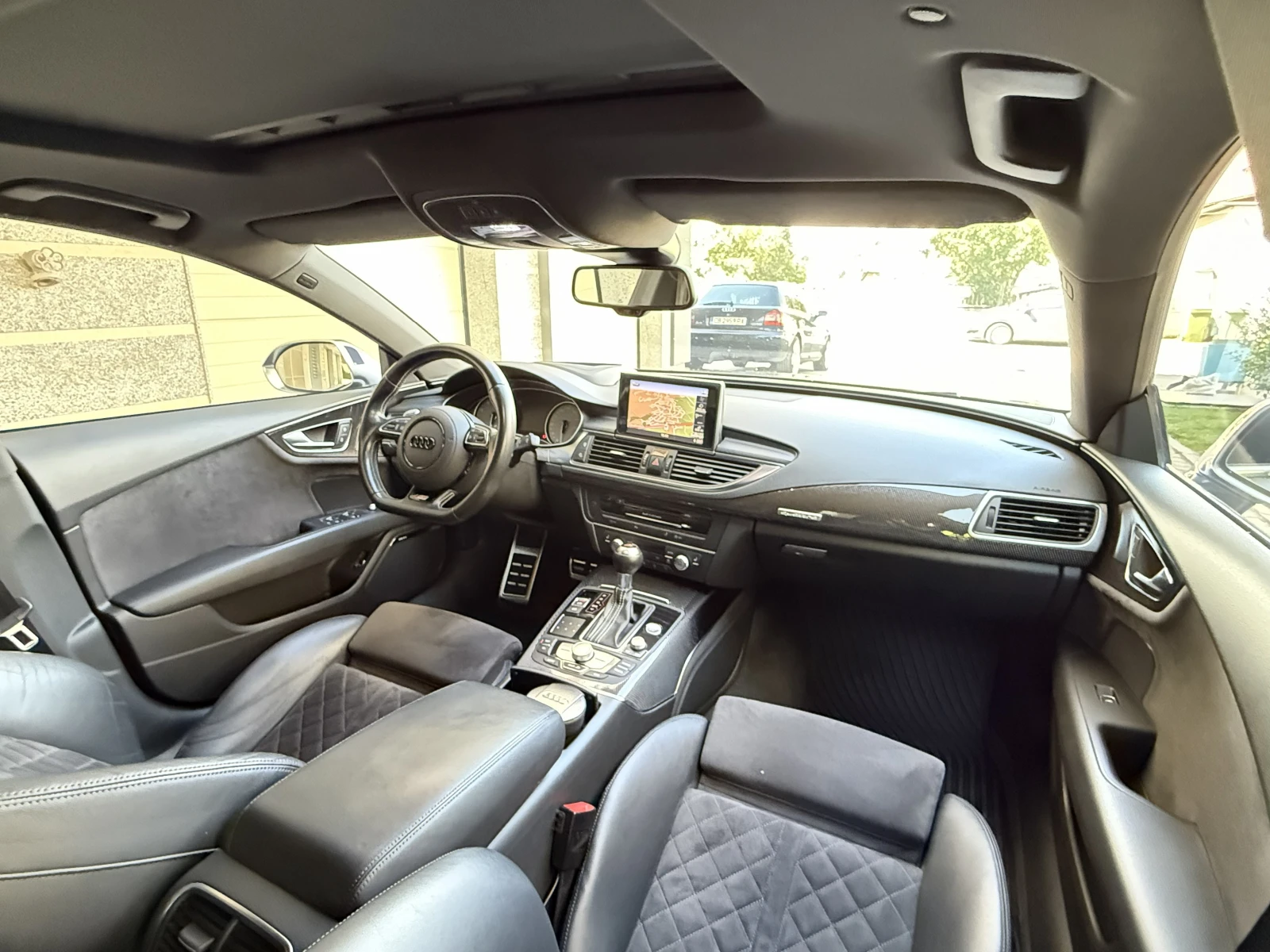 Audi S7 //S+ //4.0BiTurbo-ШВЕЙЦАРИЯ-FULL-LED-FULL-FULL, снимка 12 - Автомобили и джипове - 55224197