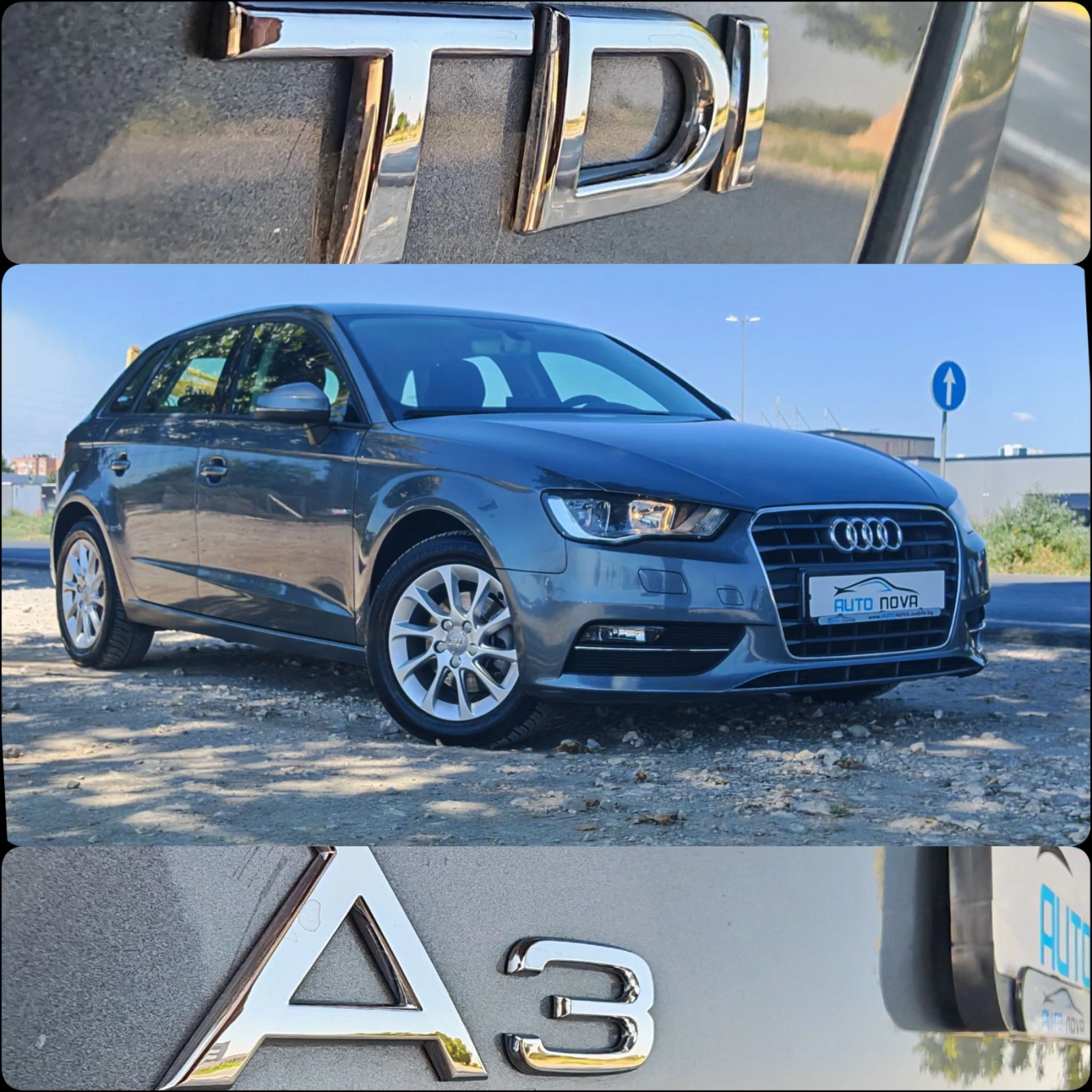 Audi A3 1.6 ДИЗЕЛ 110 К.С. УНИКАЛНО СЪСТОЯНИЕ!!!, снимка 15 - Автомобили и джипове - 55643244