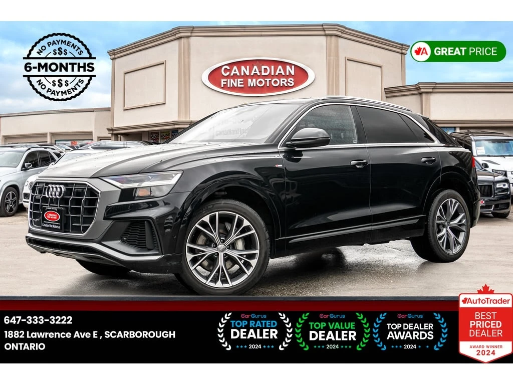 Audi Q8 * PROGRESSIV * S LINE QUATTRO * CARFAX* , снимка 1