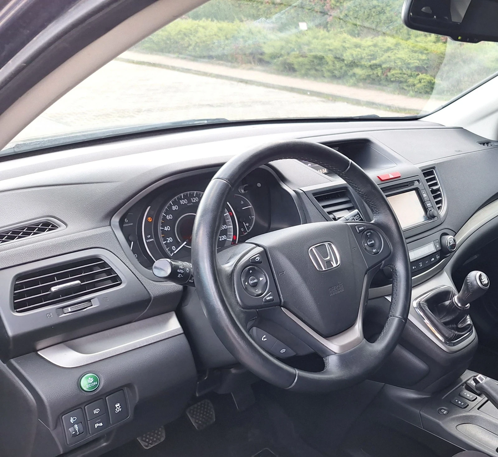 Honda Cr-v 2.2-150кс. 4х4 НАВИ-КОЖА-ПАРКТРОНИК-КСЕНОН-LED, снимка 6 - Автомобили и джипове - 54217312