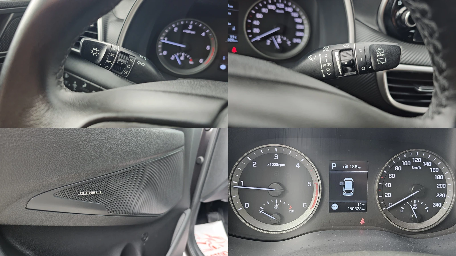 Hyundai Tucson 1.6CRDi 4x4 AUTO IT-ИСТОРИЯ-ТОП СЪСТ.-ЛИЗИНГ, снимка 12 - Автомобили и джипове - 54165175