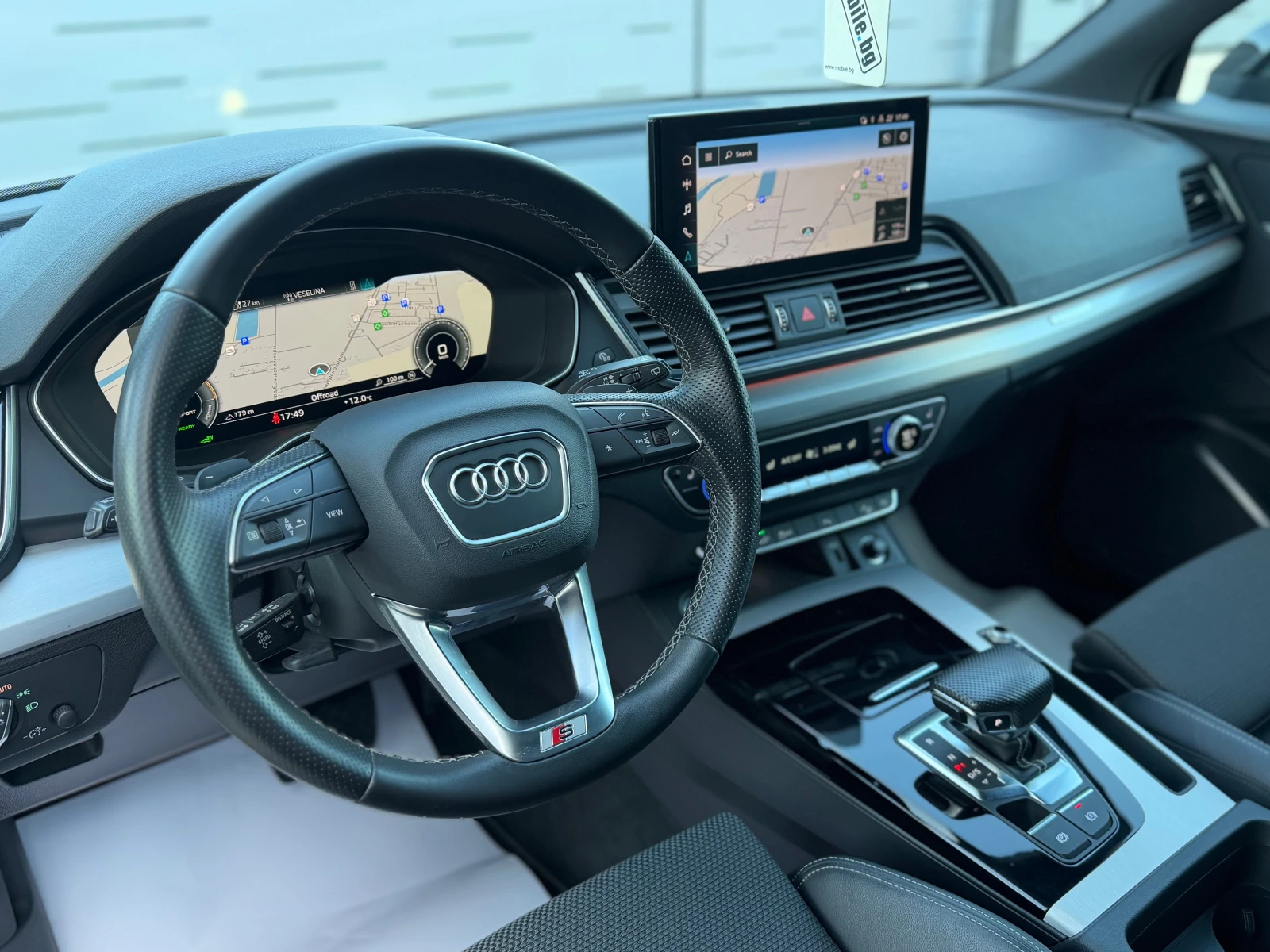 Audi Q5 50 TFSI e Quattro S-Line DIgItal 98%Battery, снимка 9 - Автомобили и джипове - 56729272