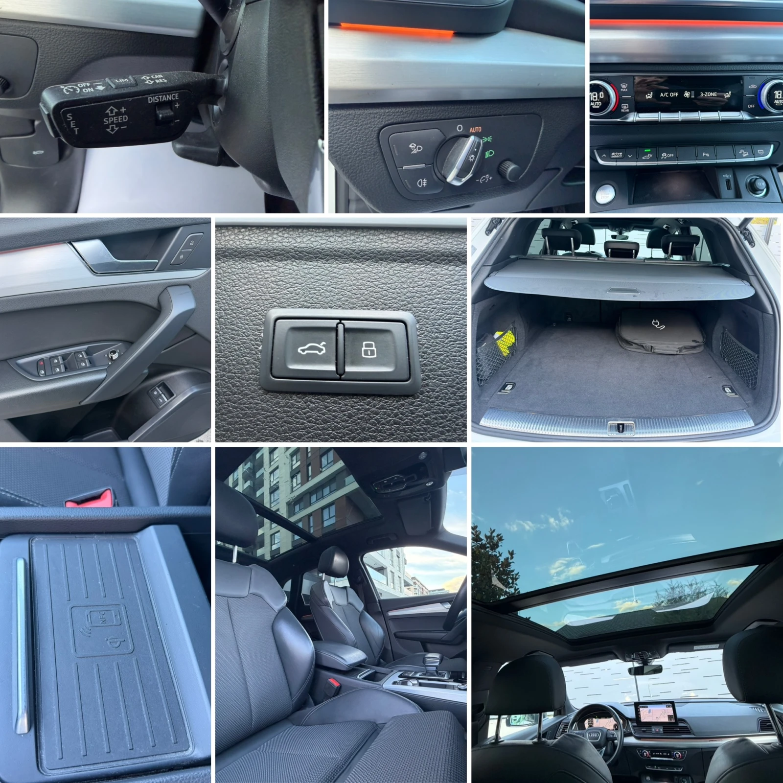 Audi Q5 50 TFSI e Quattro S-Line DIgItal 98%Battery, снимка 14 - Автомобили и джипове - 56729272