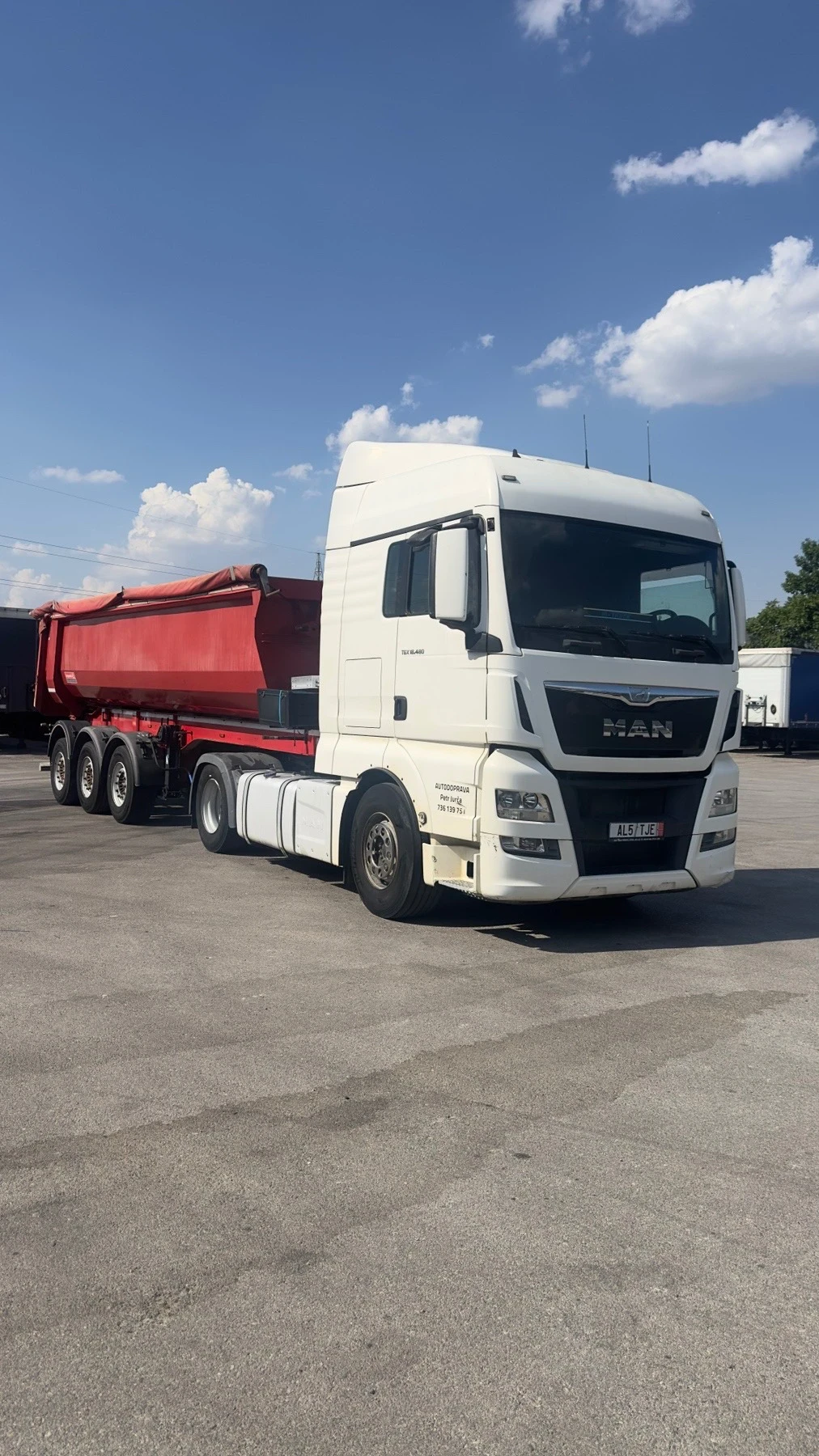 Man Tgx Tgx480 Типер хидравлик