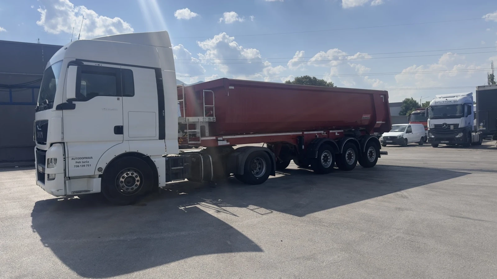 Man Tgx Tgx480 Типер хидравлик, снимка 7 - Камиони - 55638018