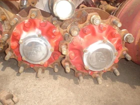 Полуремарке Schmitz оси SAF BPW Gigant Кьогел Мерцедес ROR и други, снимка 11