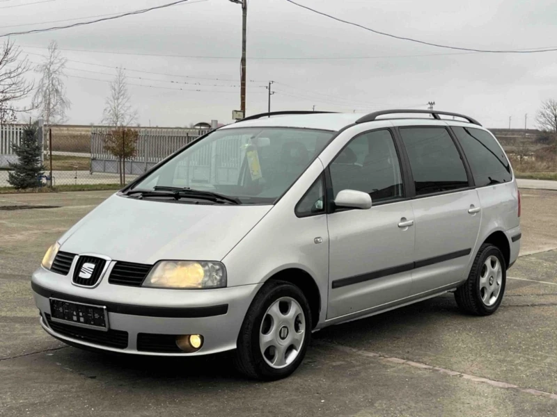 Seat Alhambra 1.9TDI/Автоматик/Кожа/Нов Внос, снимка 1 - Автомобили и джипове - 48506777