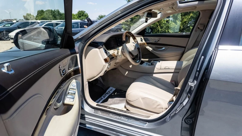 Mercedes-Benz S 550 FULL AMG LINE FACELIFT 60ХИЛ КМ ПАНО ЛИЗИНГ 100%, снимка 13 - Автомобили и джипове - 50712637