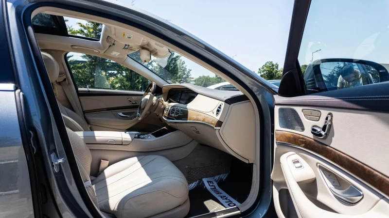 Mercedes-Benz S 550 FULL AMG LINE FACELIFT 60ХИЛ КМ ПАНО ЛИЗИНГ 100%, снимка 15 - Автомобили и джипове - 50712637