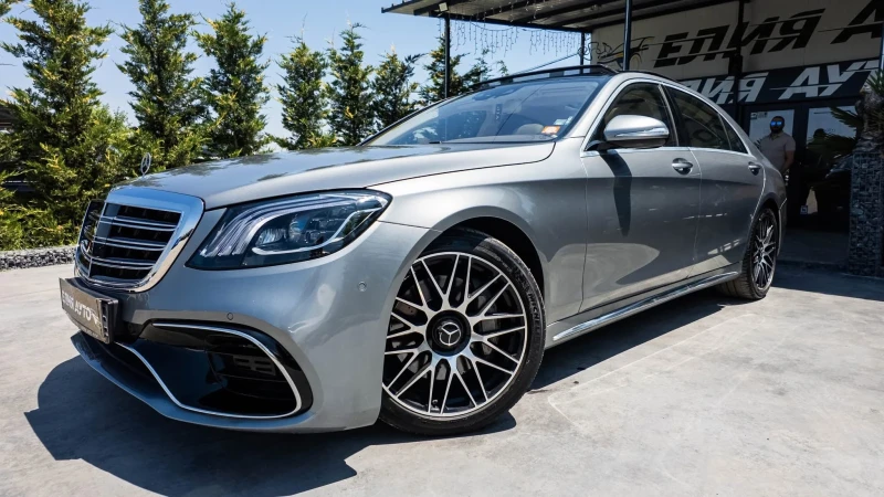 Mercedes-Benz S 550 FULL AMG LINE FACELIFT 60ХИЛ КМ ПАНО ЛИЗИНГ 100%