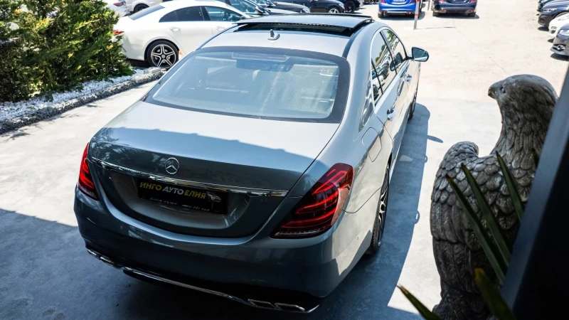 Mercedes-Benz S 550 FULL AMG LINE FACELIFT 60ХИЛ КМ ПАНО ЛИЗИНГ 100%, снимка 9 - Автомобили и джипове - 50712637