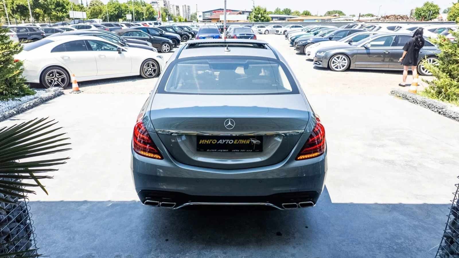 Mercedes-Benz S 550 FULL AMG LINE FACELIFT 60ХИЛ КМ ПАНО ЛИЗИНГ 100% - изображение 8