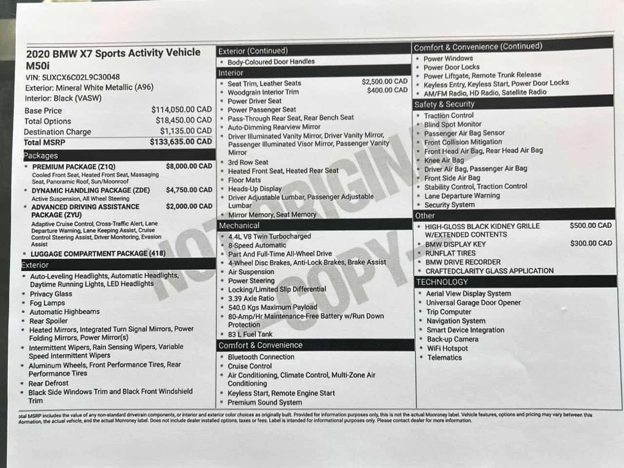 BMW X7 M50i  CARFAX, снимка 12 - Автомобили и джипове - 54680901