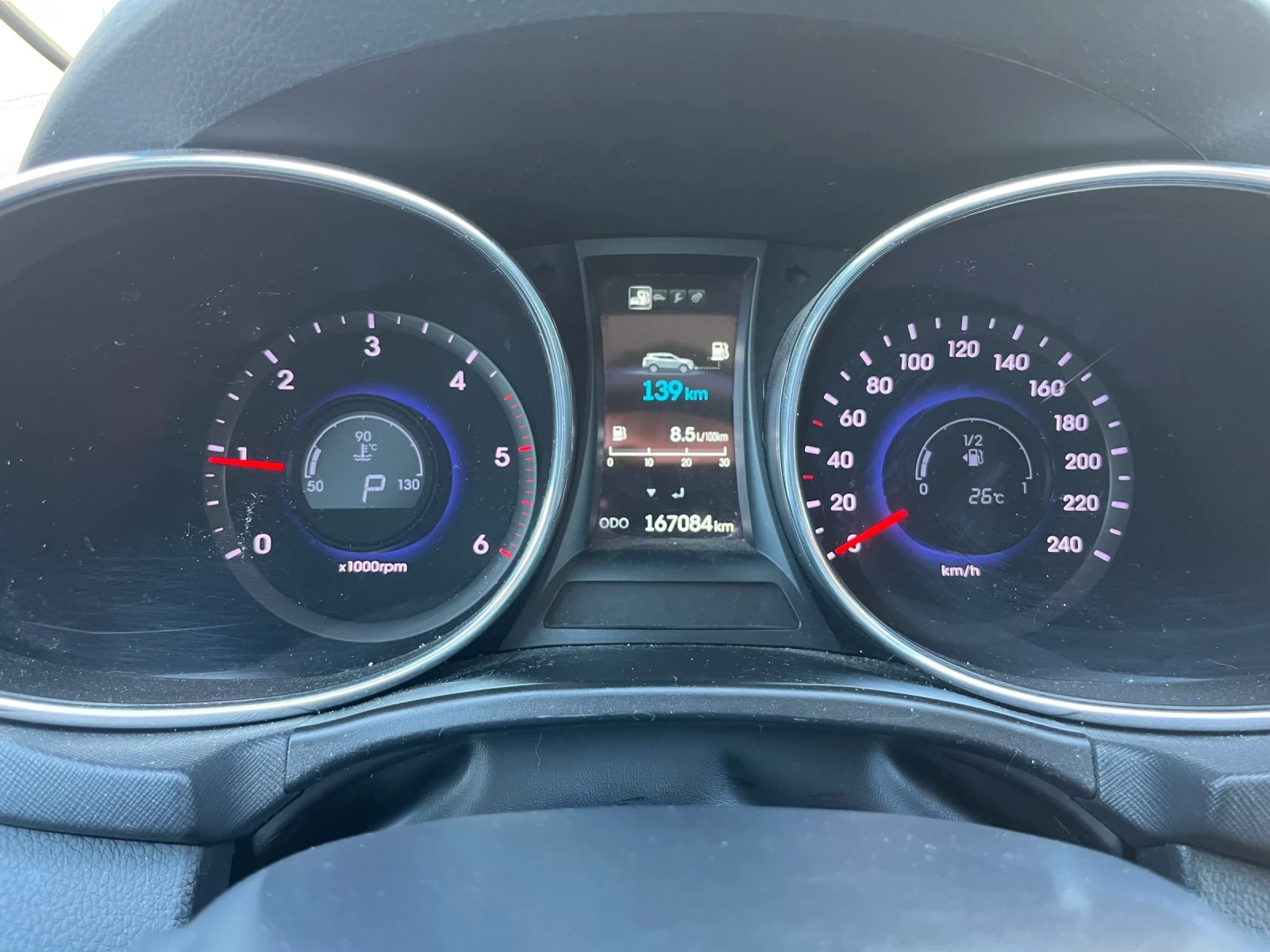 Hyundai Santa fe PREMIUM/ 2.2CRDI/Германия/ фул екстри/ валиден ТЮВ, снимка 15 - Автомобили и джипове - 56007911