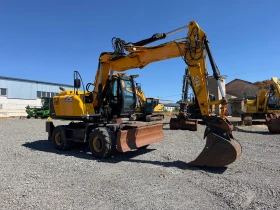 Багер JCB JS 145 W + 3 КОФИ НОВИ ГУМИ ЛИЗИНГ, снимка 1