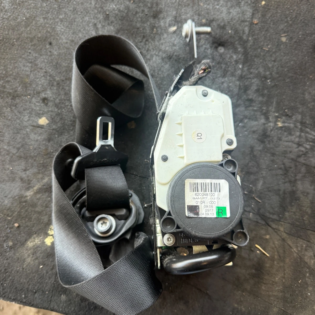 Преден десен предпазен колан за Mercedes W212 Facelift 620048100-1169