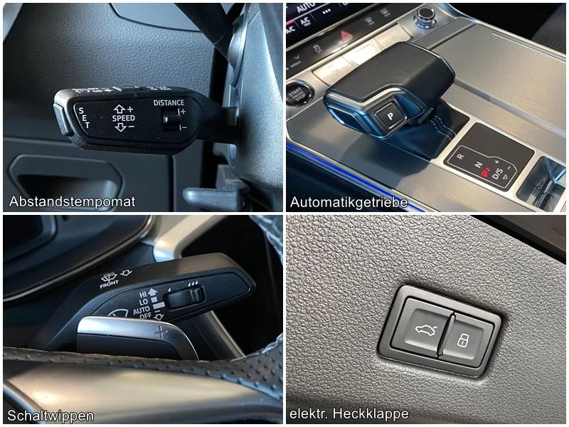 Audi A7 40TDI/204HP/2-LINE/BLACK/PANO/360/HUD/585z, снимка 13 - Автомобили и джипове - 55234325