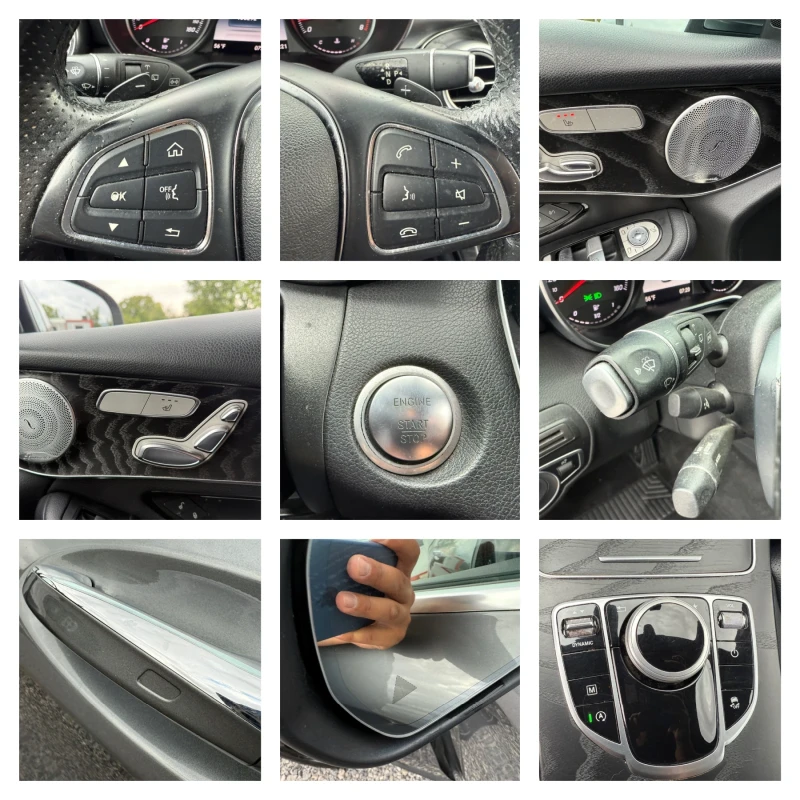 Mercedes-Benz GLC 300 (245 кс) 4MATIC 9G-TRONIC Burmester 09.2018г. EU 6, снимка 16 - Автомобили и джипове - 51850554