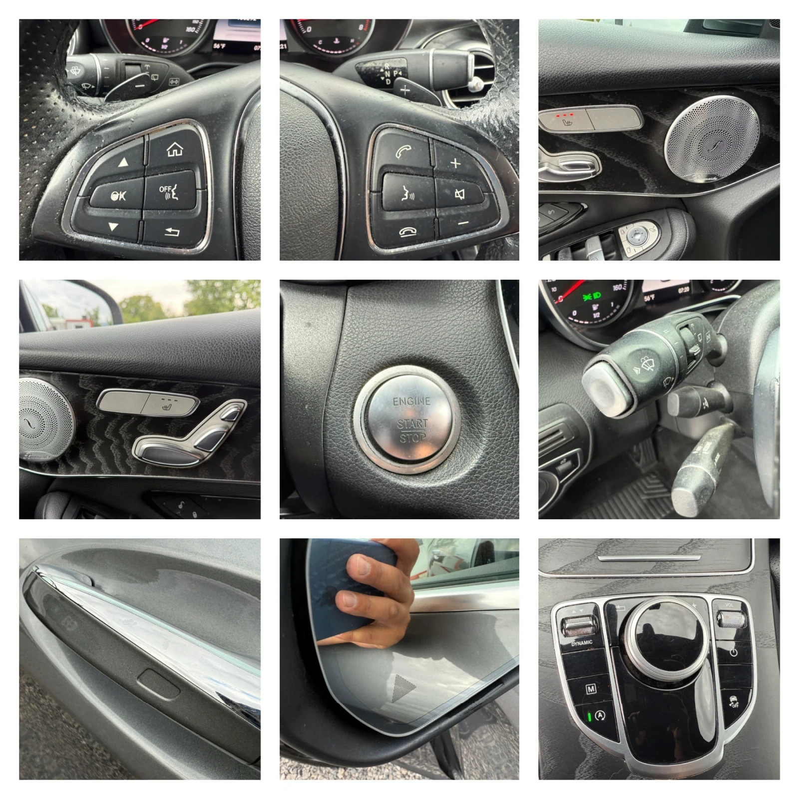 Mercedes-Benz GLC 300 (245 кс) 4MATIC 9G-TRONIC Burmester 09.2018г. EU 6 | Mobile.bg — изображение 16