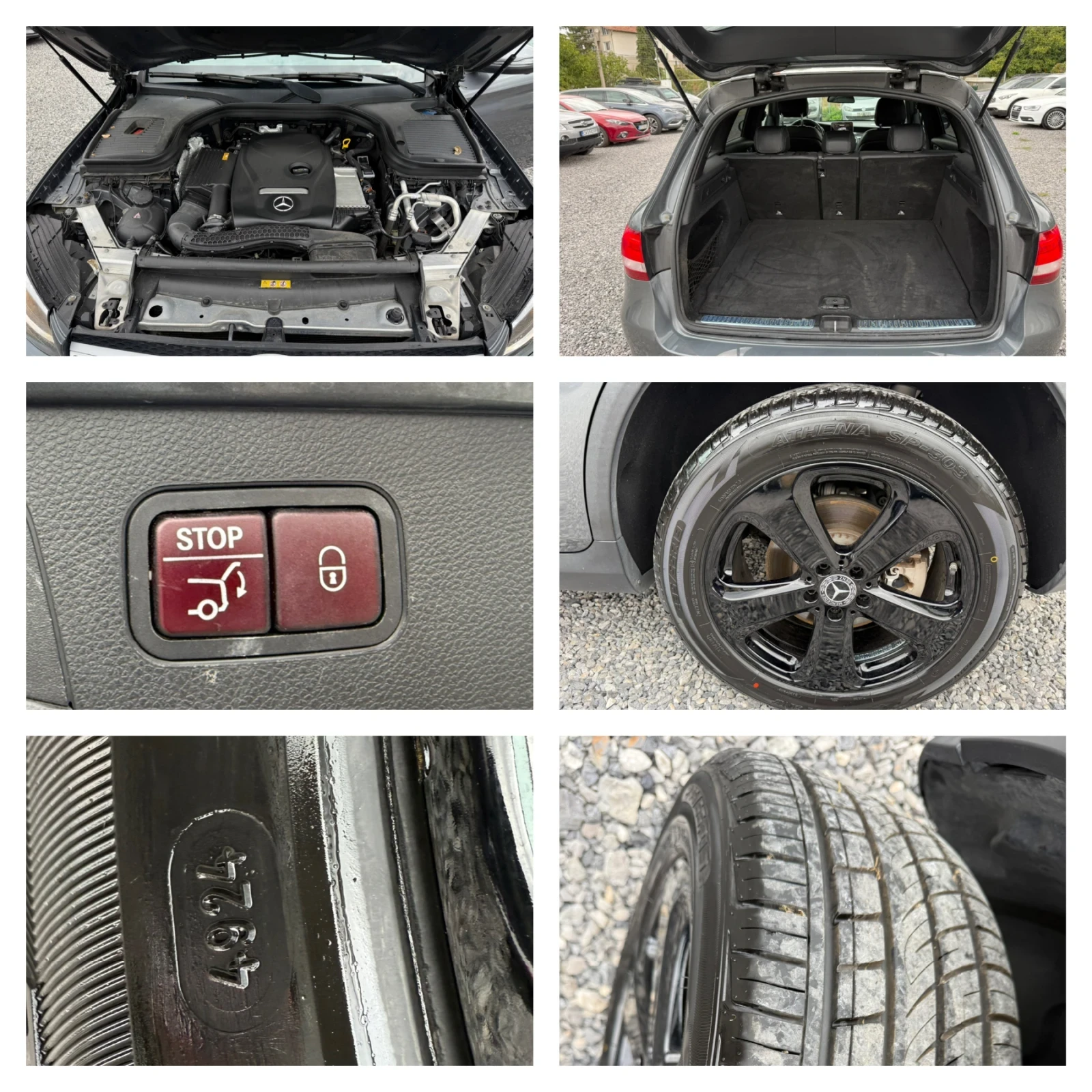 Mercedes-Benz GLC 300 (245 кс) 4MATIC 9G-TRONIC Burmester 09.2018г. EU 6 | Mobile.bg — изображение 17