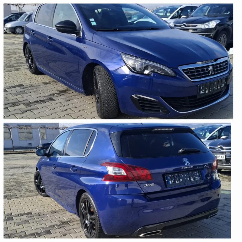 Peugeot 308 GT 2.0 HDI АВТОМАТИК , снимка 1 - Автомобили и джипове - 48730523